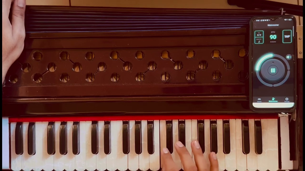 Day 5 | Riyaz Journey #5 | Improving Voice with Harmonium