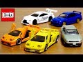 ギミックが良く出来ててイイね!トミカ トミカプレミアム ランボルギーニ ディアブロ SV(発売記念仕様) & 日産 シルビア tomica Lamborghini Diablo SV