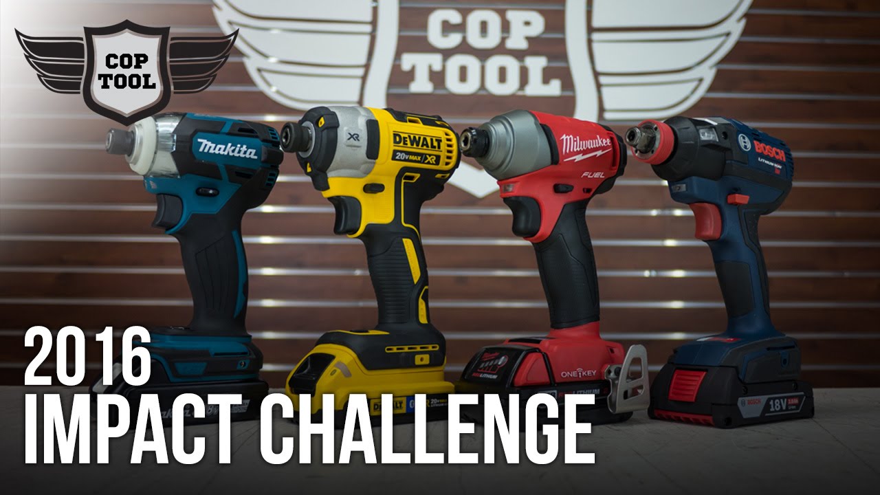 Voorvoegsel Wat mensen betreft goedkoop 2016 Brushless 18V Impact Driver Challenge - Bosch, Dewalt, Makita,  Milwaukee - YouTube