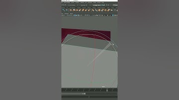 3d Modelling a robot in Maya - timelapse