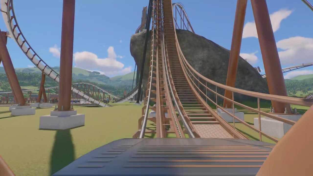 Nice Fun Too | Vekoma® MK-1200 | Front Row POV | Planet Coaster® 2 | PS5®/PC Collab