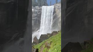 They don’t call it the “Mist Trail” for nothing! 😁
