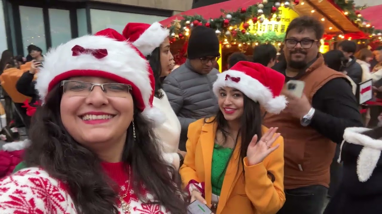 🇨🇳China সাংহাই এ famous German Christmas Market দেখার অভিজ্ঞতা সাথে New Year Eve celebration🎅🎄🎆💕🥰
