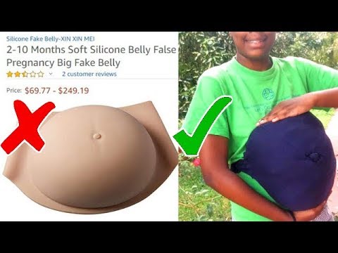 How to Make a Pregancy Baby Bump-- because life (+VLOG)