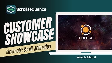 HUBBOL Scroll Triggered Animation Showcase: Elevating Websites to New Heights!