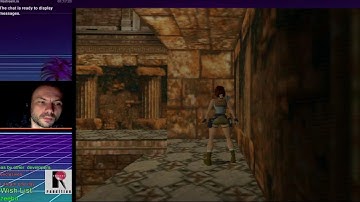 (first time) Tomb Rider on Rendition Verite v2200 (Speedy3D API) different graphics