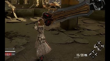 Code Vein - Wheret to find greatsword Zweihander weapon location in Ruined City Center