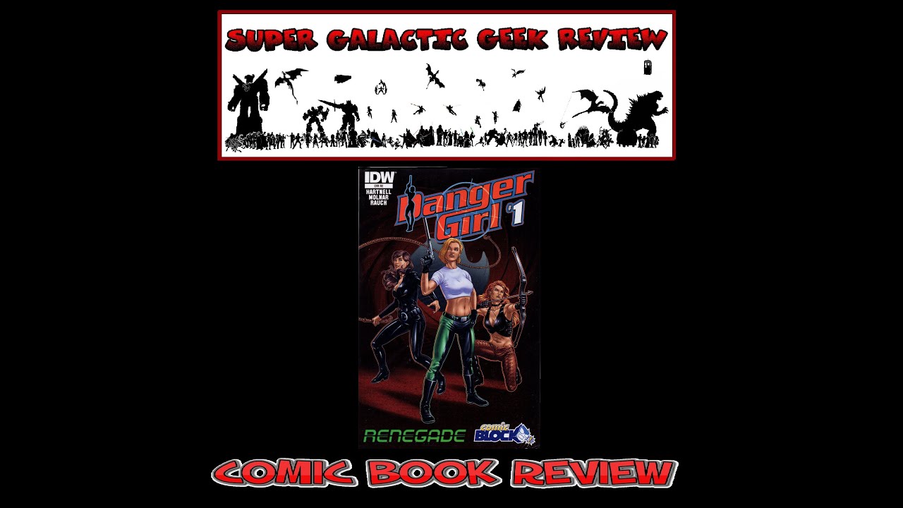 DANGER GIRL ISSUE 1 COMIC BOOK REVIEW