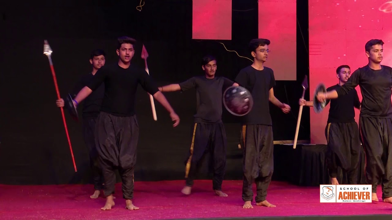 School of Achiever - Kudasan - EM - 9th Annual Function - Veer Maharana Pratap