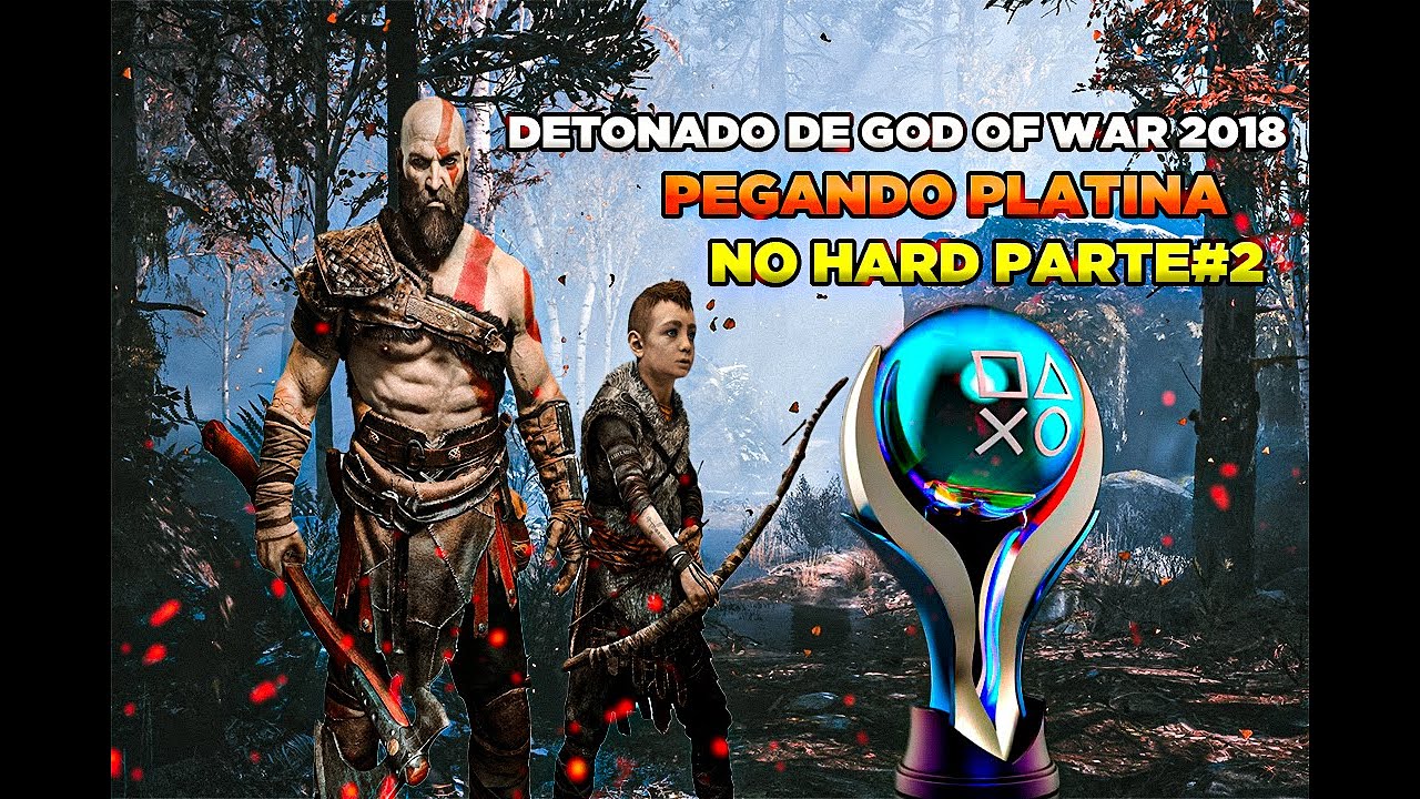 Detonado de God of 2018 Pegando Platina Parte #2 no Hard 