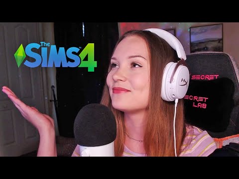 ASMR Sims 4 Gameplay (Close-Up Whispering, In Game Sounds)