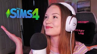 ASMR Sims 4 Gameplay (CloseUp Whispering, In Game Sounds)