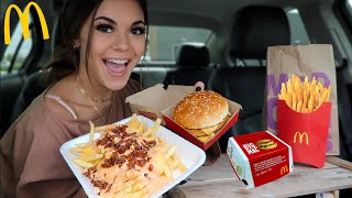 Big Mac &amp; Animal Style Fries Mukbang!! McDonalds