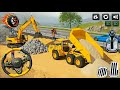 New City Jcb Game 2026 _ Excavator Heavy Machinery Bulldozer And Dumper _ Android Gameplay 