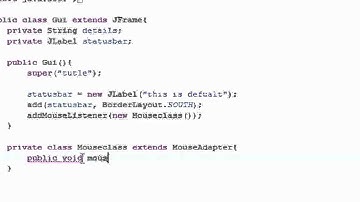 Java Programming Tutorial 77 Adapter Classes