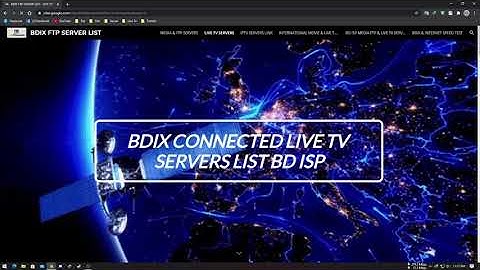 All Ftp & Bdix Server in 1 Site | in just 1 click | Bangla | Mehedi Shanto