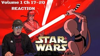 ANAKIN V. ASAJJ & Grievous!! Star Wars Clone Wars (2003) Vol 1 Ch. 1720 REACTION!!