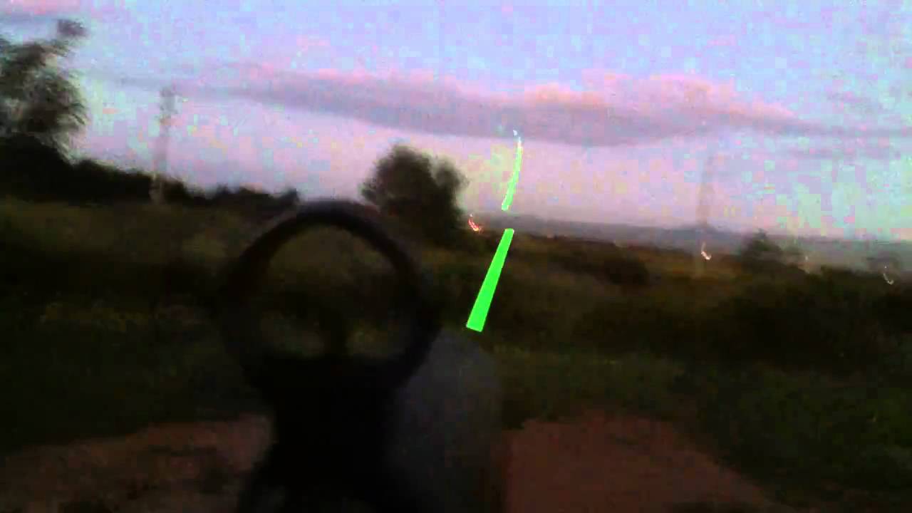 Glow in the dark Airsoft Demonstration YouTube