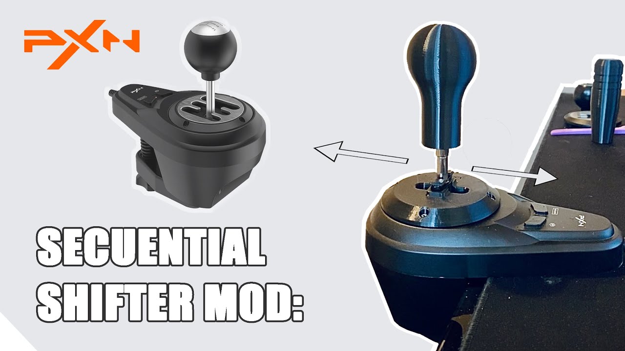 STL file PXN V10 MOD: SHIFTER KNOB Ralliart STYLE. 🚗・3D printer design to  download・Cults