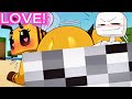 Did Skeleton just have a cool time with Bee? - Bee X Skeleton | Minecraft Animation