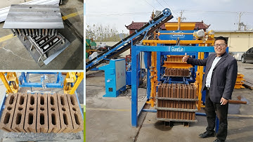Osino QT4 18 automatic hydraulic concrete cement hollow making machine in ghana, Congo, Liberia