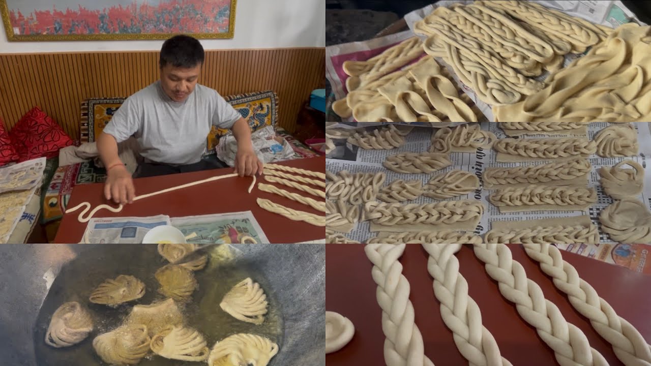 Making khabse #tibetanvlogger #tibetanfood #losarfestival #2026 