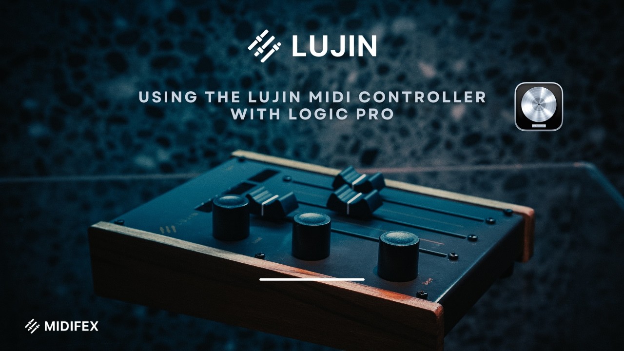 Using the Lujin MIDI Controller with Logic Pro