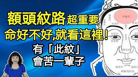 額頭紋路，超重要！命好不好，就看這裡！「川字紋」命超好，但此紋會苦一輩子！ - 天天要聞