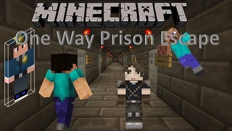 Minecraft Custom Map One Way Prison Escape