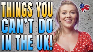 THINGS YOU CAN'T DO IN THE UK BUT CAN DO IN THE US | THINGS YOU CAN'T DO IN THE UK | AMANDA RAE