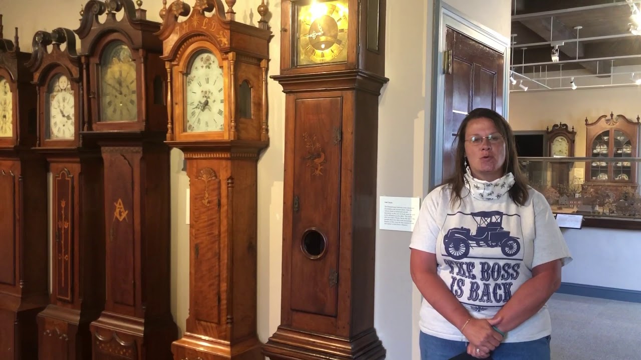Tall Case Clocks in the PA German Room - YouTube