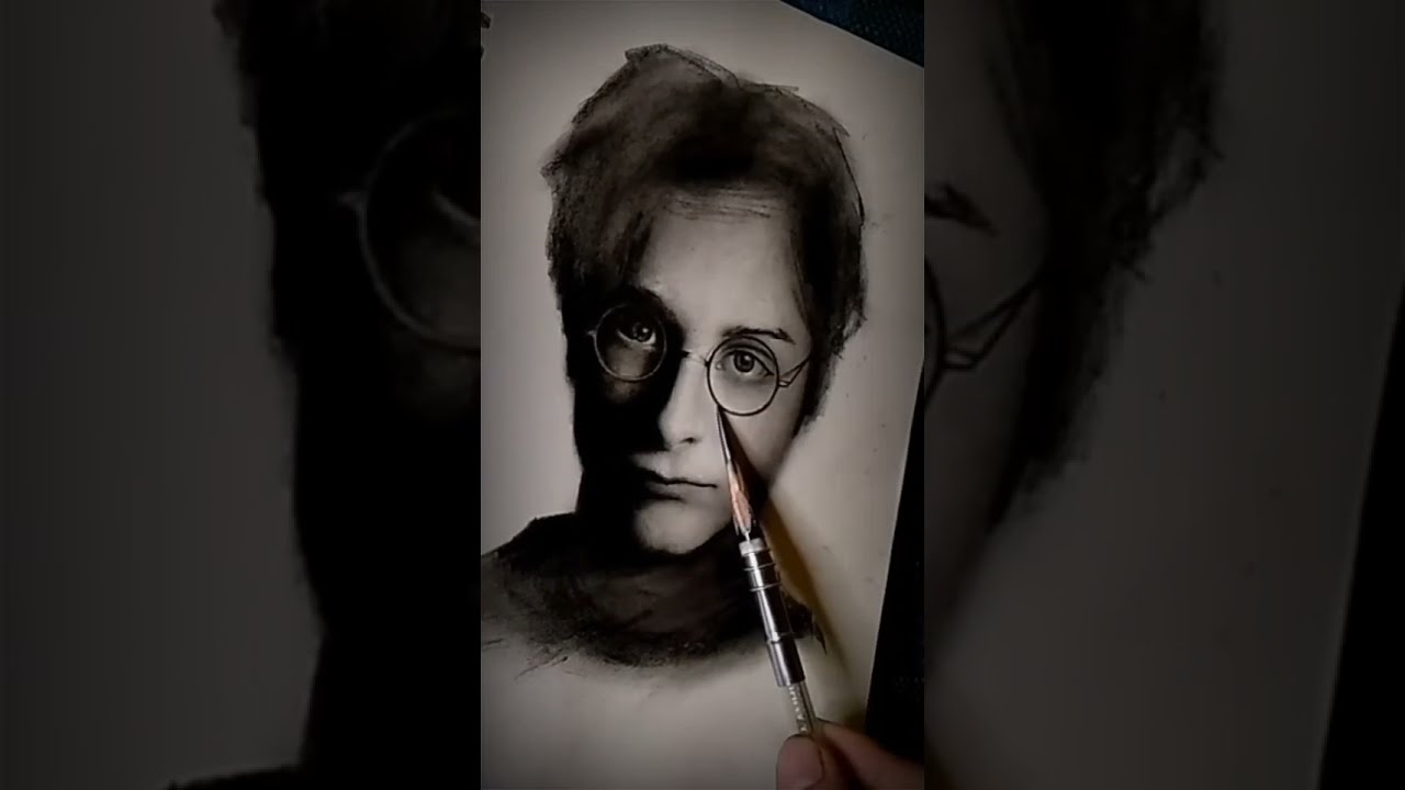 harry potter SPEED drawing vid 