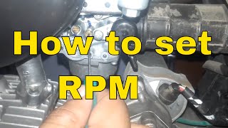 How To Set Rpm In Bikes Best Way To Set Rpm Youtube