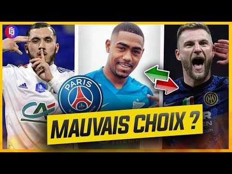 😭Mais que fait Campos ? Malcom et Cherki PRIORITÉS du PSG ! Où est Skriniar ?