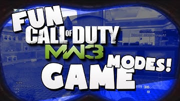 MW3 Fun Custom Game Modes!