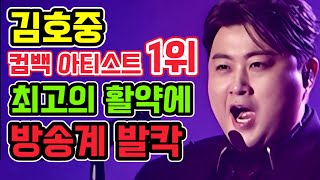 김호중, 위클리 컴백 아티스트 1위 - 최고의 활약에 방송계 발칵!!!