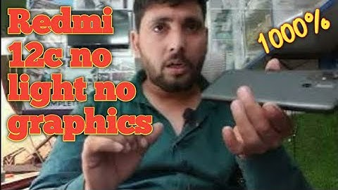 redmi 12c no light no graphics !! Redmi 12c light solution #stv07 #redmi #mi #ssmobifix #light