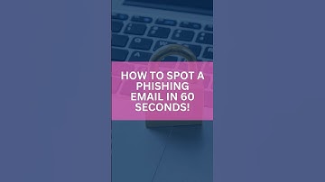 How to spot a phishing email in 60 seconds! #cybersecurity #shorts