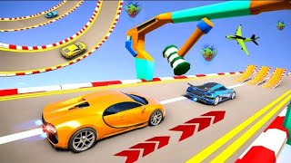 Ramp Car Stunt 3d - Mega Ramp Stunt Car Games 2021 | Level 45 screenshot 3