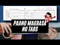 Paano magbasa ng TABS? Guitar TABLATURE common SYMBOLS.