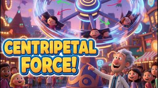 What Is Centripetal Force? Science Secret That Keeps Earth In Orbit Fun Physics Lesson For Kids