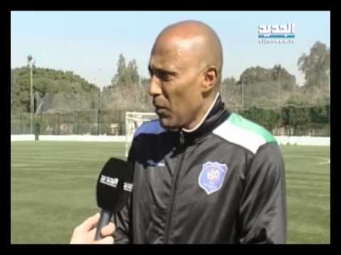  مقابلة مع المدرب جمال طه لاستطلاع ارأه عن مباراة المنتخب