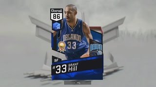 Sapphire Grant Hill Attributes! NBA2k17 MyTeam Best Collection Reward? Orlando Magic