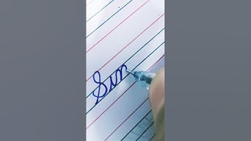 How to write Singh in Cursive, please comment your beautiful name ❤❤,#cursive #viral #reels#trending