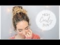 CHIGNON per capelli RICCI/MOSSI ~ Curly High Bun | Silvia Viscardi