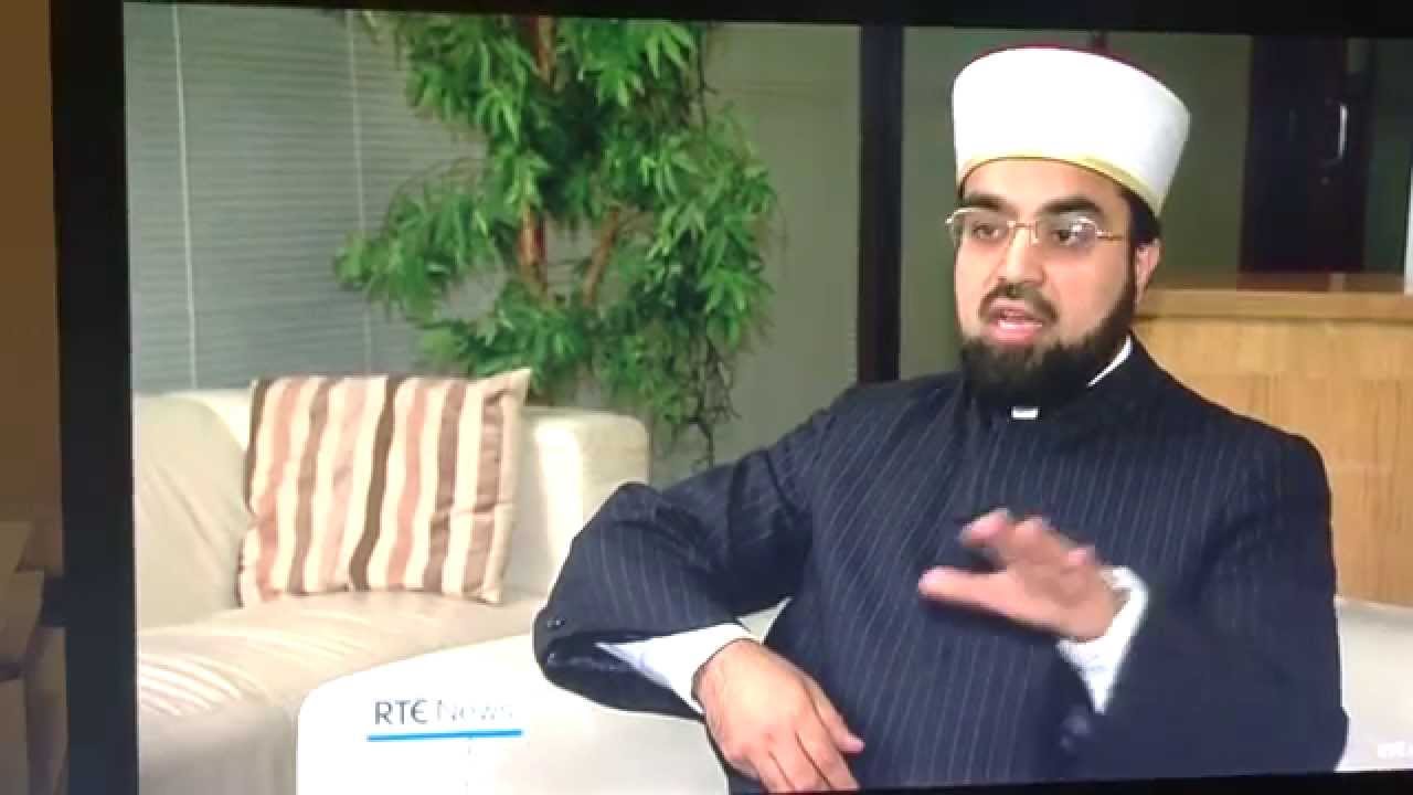 RTE NEWS Shaykh Umar Al-Qadri launches anti radicilisation website www ...
