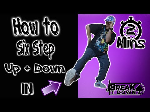 How To Break for Beginners| Six Step Up and Down | Footwork Foundation Variation | Break it Down