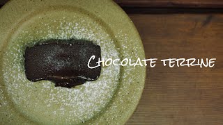 チョコレートテリーヌの作り方 Chocolate terrine recipe