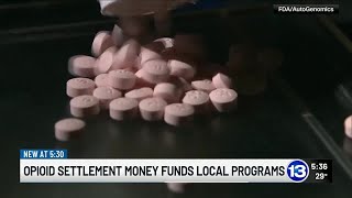 Opioid settlement money funds local programs