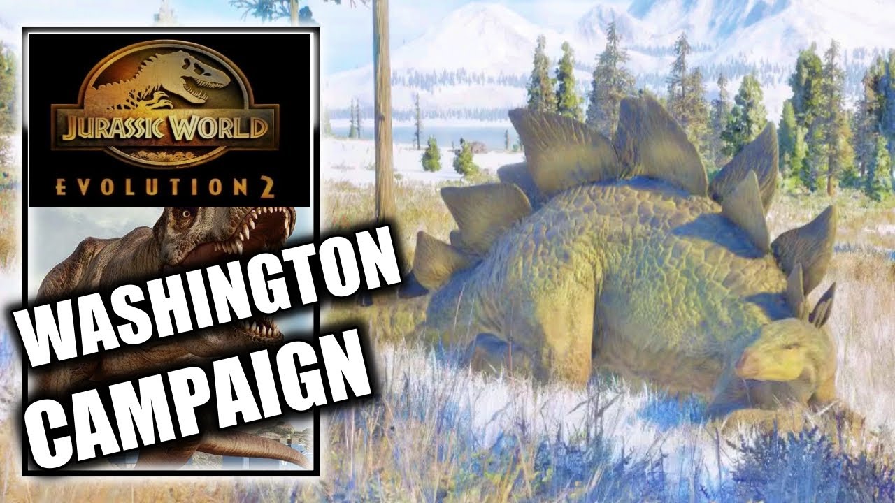 Jurassic World Evolution 2 Washington Campaign No Commentary jurassic-world-evolution-2-washington-campaign-no-commentary